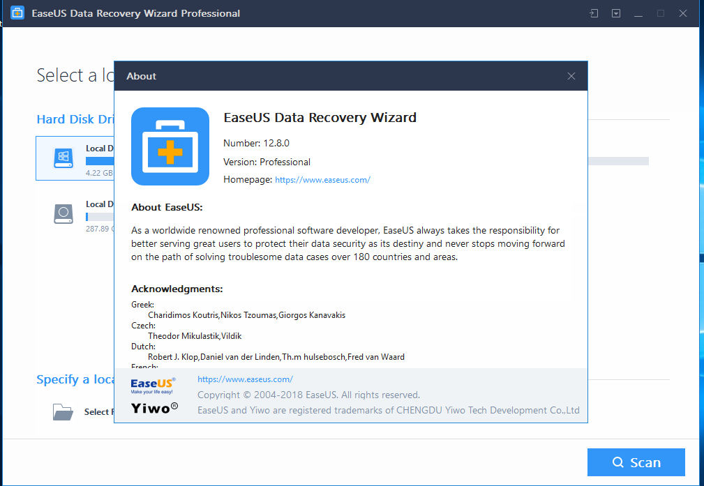 Easeus data recovery wizard 12.8.0 crack free